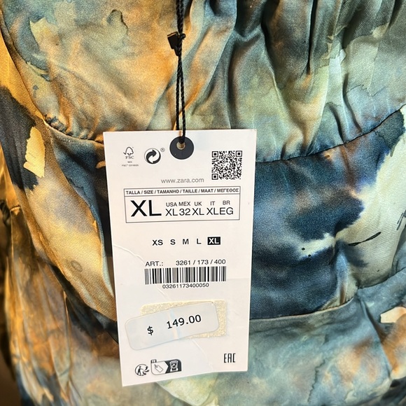 COPY - ZARA printed dress - Picture 5 of 6